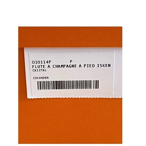 Authentic Hermes Paris Empty Box Fits Champagne Flute 9”x11”x4.5 Storage Protect - Picture 4 of 9